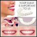 Customizable Temporary Fake Teeth 2 PCS - Smile Improvement and Whitening Substitute for Everyone - Multicolor - Buy Online on GoSupps.com
