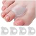 Jinlanshop Gel Toe Caps - Large Toe Extensor Spreader for Hallux Valgus Overlapping & Hammer Toes Relief - Buy Online on GoSupps.com