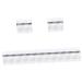 FOMIYES 84 Pcs Eyeliner Pencil Eyeshadow Makeup Eye Pencil White Eyeliner Brush Lying Silkworm Pen Cosmetic