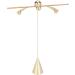 Matte Gold Essential Oil Diffuser - Ideal Playroom & Bedroom Aromatherapy Diffuser - Buy Online on GoSupps.com