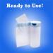 Medokare Commode Liners with Absorbent Pad - 24 Pack - Disposable Adult Commode Chair Liners - Fits Standard Bedside Commode Buckets - Toilet Pail Liners - Buy Online on GoSupps.com