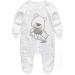 MAMIMAKA Baby Rompers Pajamas Cotton Jumpsuit 0-3 Months - Set of 3 Footed Bodysuits - Buy Online on GoSupps.com