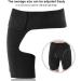 Pilipane Thigh Brace Support - Adjustable Unisex Muscle Wrap for Hamstring & Quad | Best for Sports & Injury Recovery - Buy Online on GoSupps.com