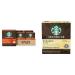 Starbucks By Nespresso Single Origin Columbia Coffee Pods Medium Roast & by Nespresso Veranda Blend Blonde Roast Coffee Pods Nespresso Vertuo Line Coffee Pods+Blonde Roast Coffee Pods