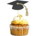 Bakkeny 48PCS 2023 Year Gold Graduation Cupcake Toppers Graduation Cake Topper 2023 Food Decor/Graduation Grad Cap Party/Mini Cake Decor Insert - Buy Online on GoSupps.com