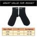 gr8ful Compression Socks for Plantar Fasciitis & Achilles Tendonitis | Ankle Support for Sports & Everyday | Pain Relief & Recovery | 2 Pairs L/XL Black - Buy Online on GoSupps.com