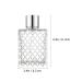 Lurrose 3pcs 100ml Square Perfume Bottles - Empty Glass Spray Atomizers for Perfume & Liquid | International Shipping - Buy Online on GoSupps.com