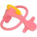 Monkey-shaped Pink Silicone Teething Toys Set for Infants - Food Grade Chew Kit - Buy Online on GoSupps.com