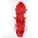 Genshin Impact Diluc Ragnvindr Cosplay Wig with Free Wig Cap - Perfect for Halloween, Parties, Concerts & Weddings - Buy Online on GoSupps.com