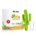 Mr. Van Baby Cooling Bite Ring | 100% Medical Silicone BPA Free FDA Approved Teether & Finger Toothbrush | Cactus Design for 3+ Months - Buy Online on GoSupps.com