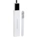 LEIGHTON DENNY Crystal Nail File with Eco Case - SNOW LEOPARD Limited Edition - Large 195mm