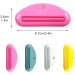 Besylo Toothpaste Tube Squeezer - 8pcs Dispenser for Toothpaste Hand Cream & Cosmetics - Practical Tube Squeezer in Green Red White Yellow - Buy Online on GoSupps.com