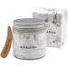 Ben & Anna White Natural Toothpaste with Fluoride - Vegan Mint Taste Activated Carbon Whitening in Glass Can - Eco-Friendly Ships Internationally - Buy Online on GoSupps.com
