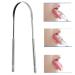 Stainless Steel Tongue Scraper & Cleaner for Fresh Breath | Semicircle Design for Effective Oral Care | Durable Dental Hygiene Tool - Buy Online on GoSupps.com