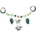 Eichhorn Baby Hipp Collection Car Chain - Plush Tank with Rattle Bells & FSC Certified Beech Wood - Ideal for Newborns - Multicolored Toy for Infants - Buy Online on GoSupps.com