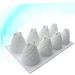 ABOOFAN 8 3D Silicone Mold Soap Molds Fondant Mold Impermeables Candle Molds DIY Mold Jelly Molds Silicone Molds for Soap Cavity Mold Cake Decorating Mousse Mold Cake Mold White Dessert 29.50X17.40X7.50CM White - Buy Online on GoSupps.com