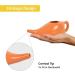 Porcelain Ceramic Neti Pot for Nasal Cleansing Sinus and Passages | Orange Colour - Buy Online on GoSupps.com