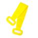 Silicone Back Scrub Exfoliating Back Scrubber Bath Rub Brush Massager for Taking a Shower Deep Clean and Relax Your Body  Yellow 23.5 Inch Yellow