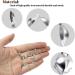 Newbested 1400 PCS Metal Bead Tips Knot Covers for Jewelry Making Craft DIY - Gold and Silver - Buy Online on GoSupps.com