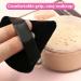 Triangle Powder Puff Mini Face Makeup Sponge Soft Washable Velvet Puff for Flawless Finish (2pcs White) - Best for All Skin Types - Buy Online on GoSupps.com