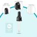 YGDZ 15 Pack Essential Oil Droppers - 15ml Glass Eye Dropper Tops for DoTerra & Young Living Bottles - Perfect for Precise Oil Dispensing - Buy Online on GoSupps.com