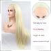 Angle Lucky Blonde Lace Front Wig for Women Synthetic Long Straight 613 Blonde Free Part Natural Hairline Wig Heat Resistant Cosplay Makeup Wigs 24 Inches 24 Blonde - Buy Online on GoSupps.com