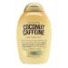 OGX Anti-Hair Fall + Coconut Caffeine Strengthening Shampoo with Caffeine, Coconut Oil & Coffee Extract, 13 Fl Oz