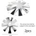 Ruluti Almond Shape Nail Cutter Kit | Easy French Smile Cut & V-Line Tips - 9 Sizes for Perfect Manicure - Buy Online on GoSupps.com