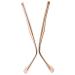 Operitacx 1 pair of glasses accessories clear sunglasses sunglasses arm replace glasses repair accessories rose golden sunglasses replacement bars for glasses kits metal arm cuff universal rose gold 13.5x0.6cm