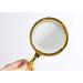 HD Handheld Magnifying Glass 10 Times Old Reading Reading Gift Magnifying Glass Portable Magnifying Mirror Handle Detachable Made in China - Buy Online on GoSupps.com