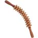 Portable Wooden Massage Roller - 12-Wheel Wood Gifts for Muscle Relief & Thigh/Waist Recovery - Buy Online on GoSupps.com