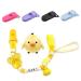 50-Pack Colorful Baby Pacifier Clips & Strips - Hossesta Durable Dummy Holders for Safe & Secure Pacifier Storage - Buy Online on GoSupps.com