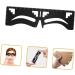 Angoily Eyebrow Design Eyebrow Card Ruler Tool Template Metal Eyebrow Ruler Positioning Ruler Make up - Buy Online on GoSupps.com