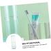 Tovinanna 3-Piece Travel Toothbrush Set - Wash-Up Cup & Toothpaste Holder - Portable Blue Toothbrush Case | 20.8x6.8cm - Buy Online on GoSupps.com