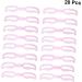 MAGICLULU 15 Sets Eyebrow Card Eyebrow Pattern Eyelash Kit Beard Template for Men Modeling Auxiliary Pink Miss 15x2cmx3pcs Pinkx3pcs - Buy Online on GoSupps.com