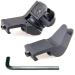 Yoana Front and Rear 45 Degree Offset Iron Sights Works for Right Left Hand Rapid Transition Backup Sight Set