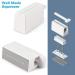 BEZOX Minimalist Toothpaste Tube Squeezers (Set of 2) - Eco-Friendly Toothpaste Roller and Holder in White - Buy Online on GoSupps.com