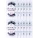 Christina 12 Pack False Eye Lashes Style 43 1 Pair (Pack of 12)