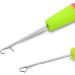 GEX Large Latch Hook Crochet Needle & Ventilating Holder for Hair Extensions - 1 Piece - Premium Quality Wig Making Tool - Buy Online on GoSupps.com
