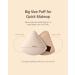 Buy Triangle Shape Makeup Powder Puff | Soft Latex Puff for Quick & Precise Application | Big Size Korean Makeup Puff - Buy Online on GoSupps.com