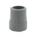Qty: 2X 25mm 1" Z-Type Heavy Duty Rubber Ferrules for Walking Frames Zimmer Frames - Grey - by Lifeswonderful