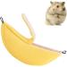 Banana Hamster Bed House Hammock Small Animal Warm Bed House Cage Nest Hamster Accessories for Sugar Glider Hamster Small Bird Pet - Buy Online on GoSupps.com
