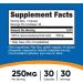 Nutricost Tudca 250mg 30 Capsules - Gluten Free Non-GMO Formula | 30 Count Pack - Buy Online on GoSupps.com
