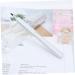 Housoutil 3pcs Makeup Lip Brush Set - Professional Lip Applicator Kit with Small Mirrors for Lipstick & Lip Gloss - Travel-Friendly White Makeup Tools - Buy Online on GoSupps.com