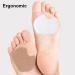 Protective Breathable Felt Forefoot Pads - 6 Pairs Adhesive Metatarsal Inserts for High Heels & Callus Relief - Buy Online on GoSupps.com