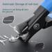 Nail Clippers Splash Resistant Nail Clippers Diagonal Pliers Household Nail Enhancement Tools Nail Clipper (Color : Blue A) - Buy Online on GoSupps.com