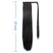 Jesslab 71cm Straight Ponytail Extensions - Heat-Resistant Thick Natural Wrap Hair for Women & Girls - Buy Online on GoSupps.com
