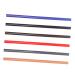 Beatifufu 6 Pieces Set Lip Pencil Eyebrow Pencil Eyebrow Pen Thin Eyebrow Pencil Cord Makeup Pencil Eyebrow Eyebrow Filling Wooden Pattern
