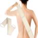 Exfoliating Loofah Back Scrubber Set with 2 Sponge Pads - Deep Cleaning for Men and Women - Buy Online on GoSupps.com