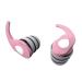 MEIBAOGE 1 Pair Ear Plugs Soft Silicone Noise Reducing Reusable Earplugs for Sleeping Work Studying Travel Concert Snoring